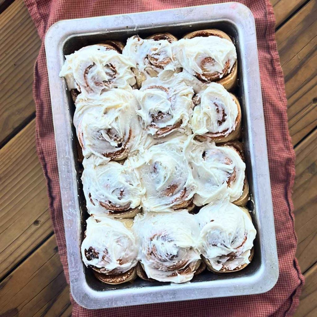 high altitude sourdough cinnamon rolls